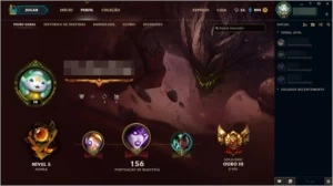 Conta GOLD 3 (45 CHAMPS + 13 SKINS (4 ÉPICAS) - League of Legends LOL