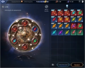 Char Lv. 71, 82k+ CP. Um pet épico - MIR4