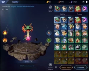 Char Lv. 71, 82k+ CP. Um pet épico - MIR4
