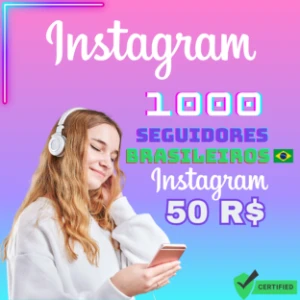 1000 seguidores brasileiros instagram