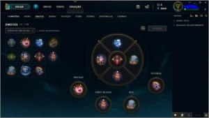 Conta lol platina - League of Legends