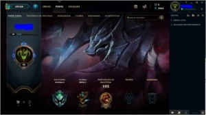 Conta lol platina - League of Legends