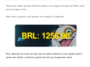 Conta LoL Ouro. Todos campeões 157 skins 120k EA - League of Legends