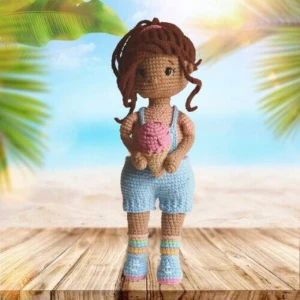 Boneca Bia (,bubalu) amigurumi (personalizados) - Artesanato e Personalizados