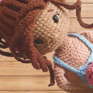 Boneca Bia (,bubalu) amigurumi (personalizados) - Artesanato e Personalizados