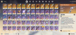 Conta Genshin AR60 (33 personagens 5 estrelas) Endgame! - Genshin Impact