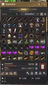 Kunoichi Lv 65, 280/279Pa, C/Email. Mt Boa, Porém Antiga. - Blade and Soul BaS