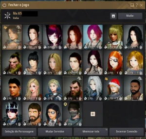 Kunoichi Lv 65, 280/279Pa, C/Email. Mt Boa, Porém Antiga. - Blade and Soul BaS