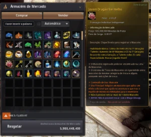 Kunoichi Lv 65, 280/279Pa, C/Email. Mt Boa, Porém Antiga. - Blade and Soul BaS