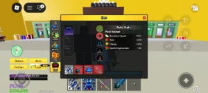 Conta de Roblox focada em blox fruit