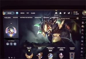 CONTA DE LEAGUE OF LEGENDS COM 284 SKINS E TODOS OS CAMPEÕES LOL