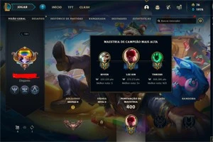 CONTA LEAGUE OF LEGENDS SKINS BOAS/ QUASE TODOS CAMP LOL
