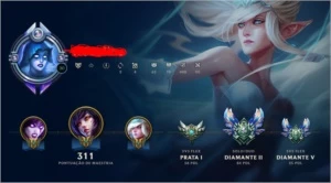 Conta de jogo - League of Legends LOL