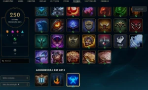 Conta LoL antiga 2013 - League of Legends