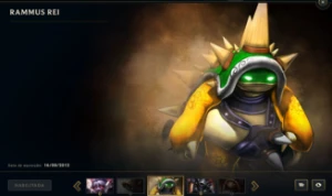 Conta League Of Legends - Full Campeões - 66 Skins - Rammus LOL