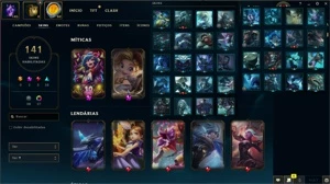 CONTA DE LOL GRÃO MESTRE - League of Legends