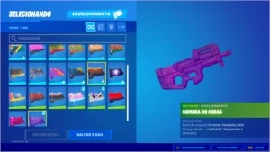 Conta Fortnite passe temp 2 cap 1 e outros - Skins raras