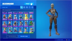 Conta Fortnite passe temp 2 cap 1 e outros - Skins raras