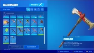 Conta Fortnite passe temp 2 cap 1 e outros - Skins raras