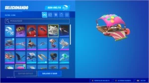 Conta Fortnite passe temp 2 cap 1 e outros - Skins raras