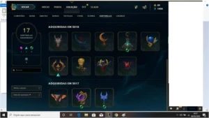 Vendo conta - League of Legends LOL