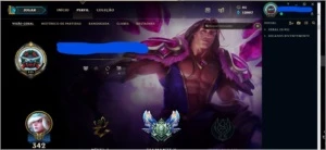 VENDO AC DUAS ACC DIAMOND 4 E 5. 300 AS DUAS OU 250 UMA - League of Legends LOL