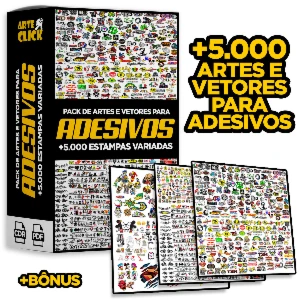 5.000 Artes E Vetores Para Adesivos Automotivos (cdr/pdf)