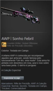 Awp Fever Dream FT - Counter Strike CS