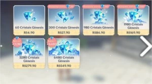 AR46 Klee, Albedo, Childe, QiqiC1+ Harpa+Espinha - Genshin Impact