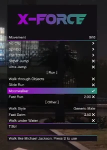 Mod Menu X-Force Para Gta V Online - Promoção!!!