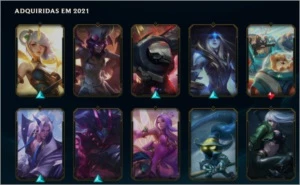 Conta de LOL | quase 300 em gastos - League of Legends