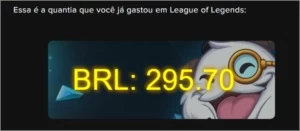 Conta de LOL | quase 300 em gastos - League of Legends