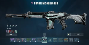 Conta valorant com várias skins
