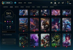 Conta League of Legends (2017 ~ 2022) LOL