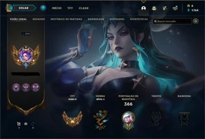 Conta League of Legends (2017 ~ 2022) LOL