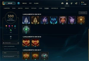 Conta League of Legends (2017 ~ 2022) LOL