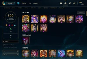 Conta League of Legends (2017 ~ 2022) LOL