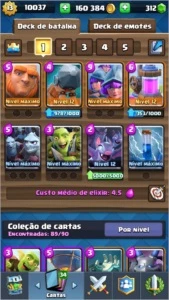 Conta de Clash Royale (nível 13)
