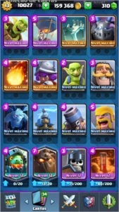 Conta de Clash Royale (nível 13)