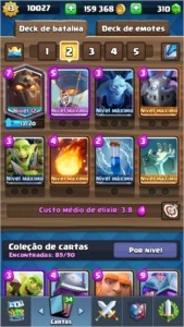 Conta de Clash Royale (nível 13)