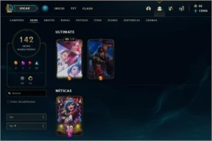 lol e wild rift, 145 skins, rammus rei, icones raros e mais. - League of Legends