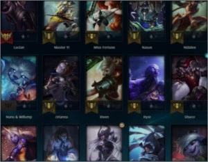 Conta de league of legends LOL
