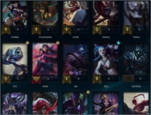 Conta de league of legends LOL
