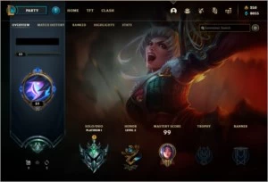 Conta de league of legends LOL