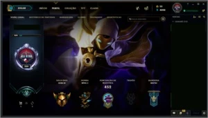 Conta no LOL, com todos os campeões. Veja abaixo nas imagens - League of Legends