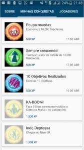 conta do jogo "the sims freeplay" - Outros