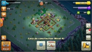Conta CV9 Upada - Ó tima para War - Clash of Clans