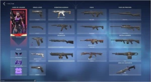 Conta Platina 1 com skins faca saqueadora - Valorant