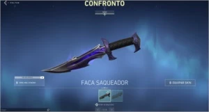 Conta Platina 1 com skins faca saqueadora - Valorant