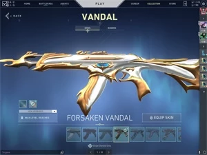 conta valorant imortal 2 com muita skin